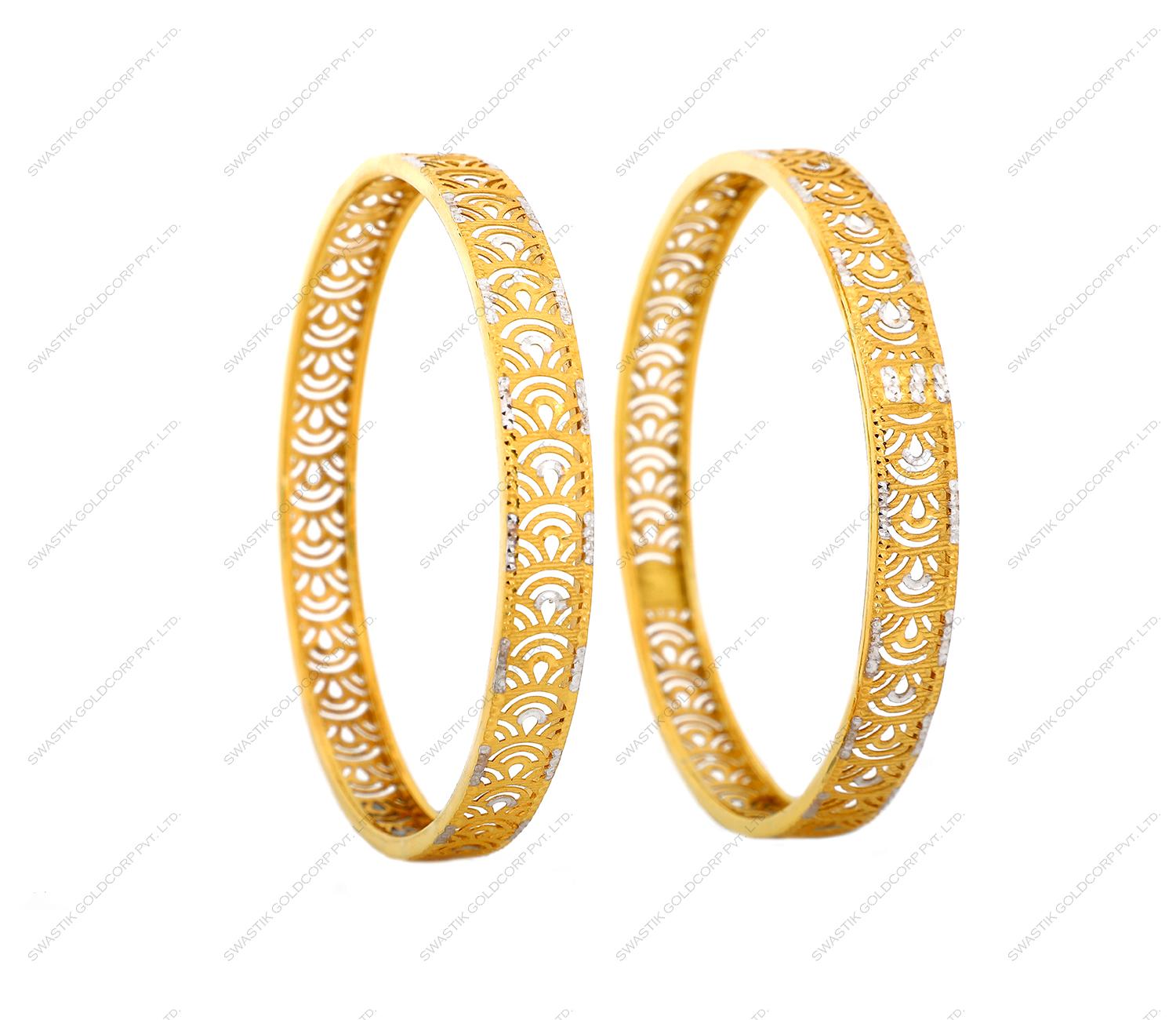 Swastik Goldcorp IB-1140 22k Italian Bangle Gold Bangle For Women and Girls